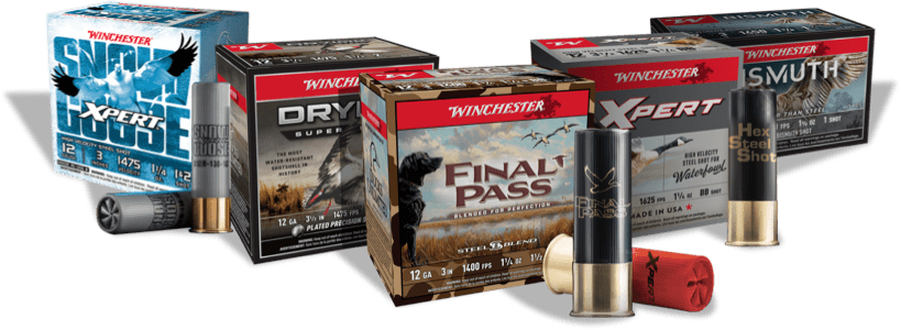 Winchester hunting ammunition boxes