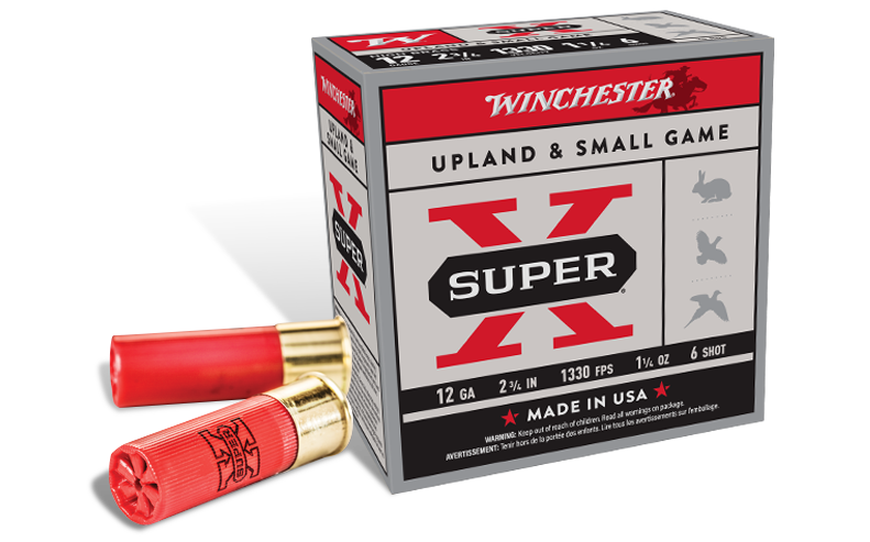 Winchester Super-X High Brass Upland Loads, 12 Gauge, 2 3/4, 1 1/4 oz., 25  Rounds - 159403, 12 Gauge Shells at Sportsman's Guide
