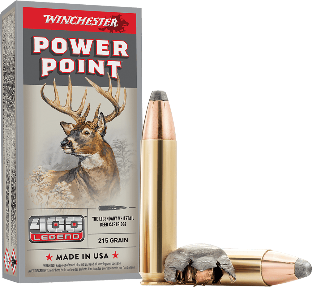Winchester 400 Legend box and ammo