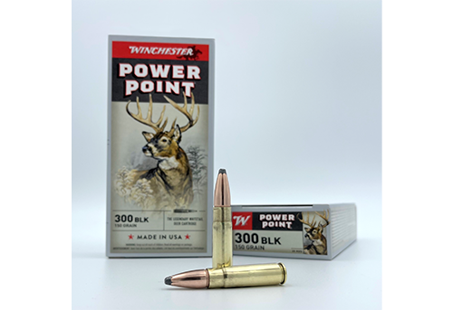 Winchester 300 Blackout Power-Point Ammunition Shipping Now